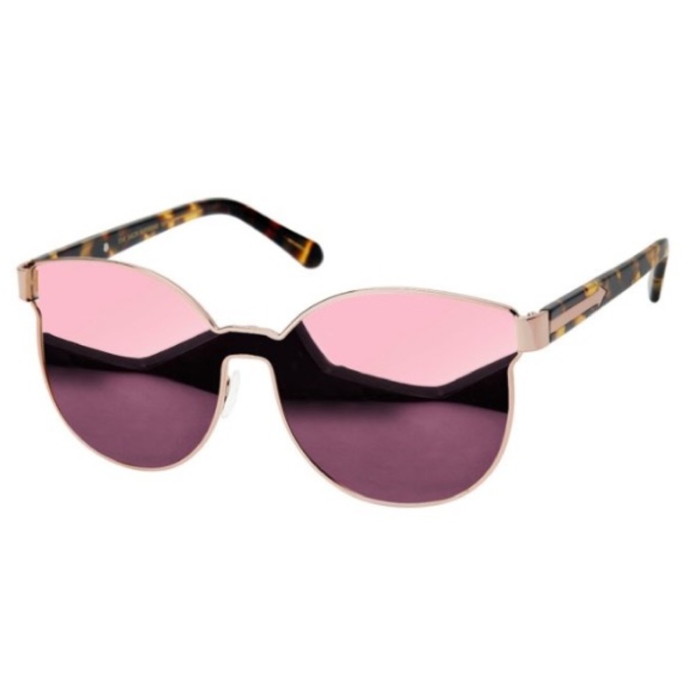 Karen Walker Star Sailor Sunglasses in Rose Gold